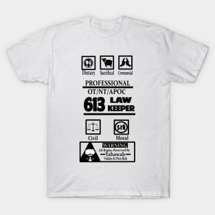 613 Law Keeper shirt |Version 2| ((Lighter Version))  Sons of Thunder T-Shirt